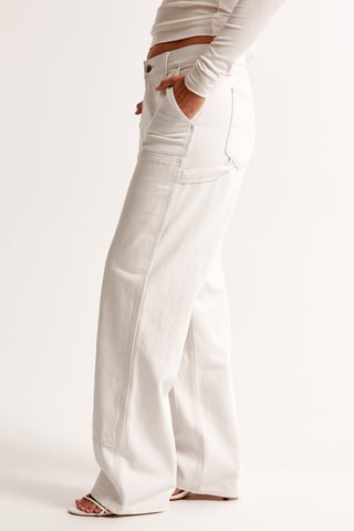 Jean slouchy - Ecru