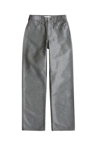 Jean loose taille haute - Anthracite