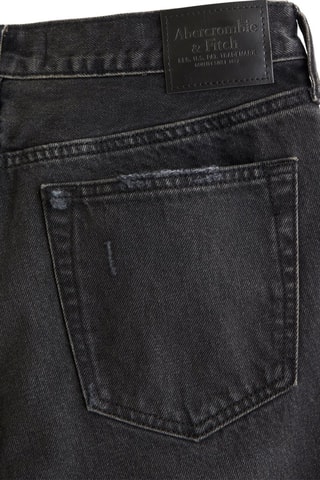 Jean relaxed straight - Noir