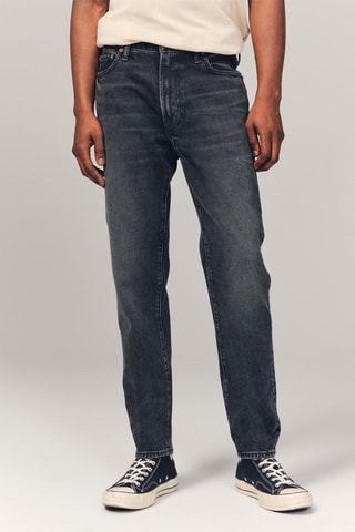 Jean slim taille haute - Noir