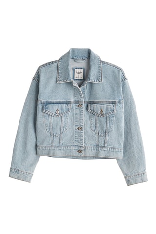 Veste court en jean - Ciel