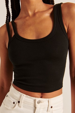 Crop top - Noir