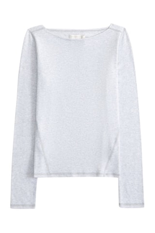Top - Gris chiné