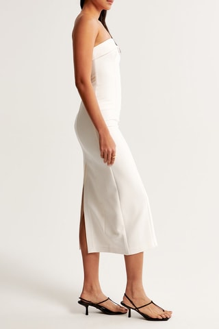 Robe bustier - Ecru
