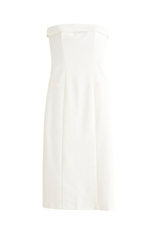Robe bustier - Ecru