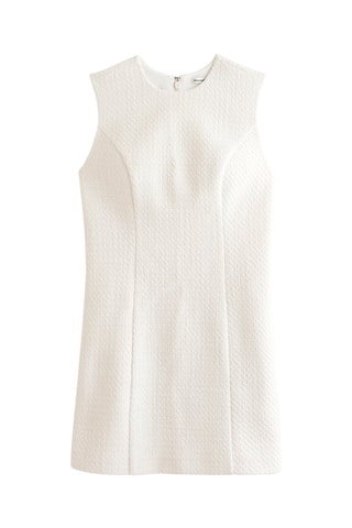Robe droite - Ecru