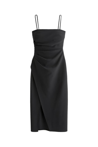 Robe portefeuille - Noir