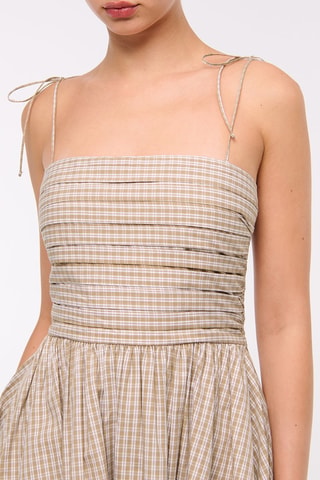Robe patineuse - Marron clair