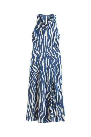 Robe midi - Bleu marine