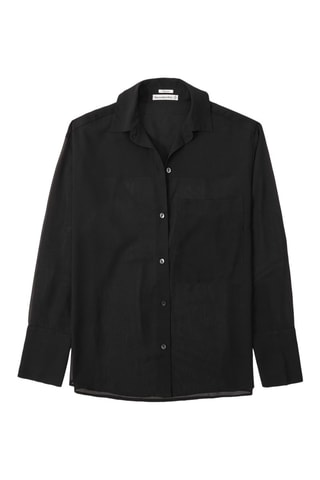 Chemisier oversize - Noir