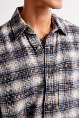 Chemise straight - Bleu marine