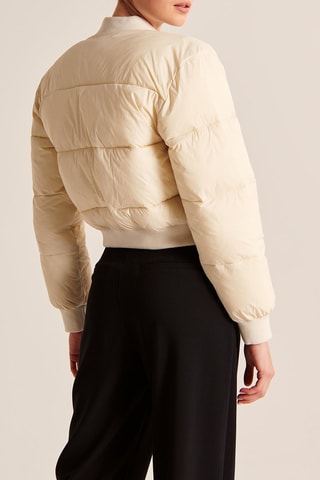 Doudoune courte - Beige