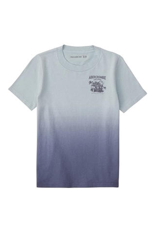 T-shirt dip and dye - Bleu