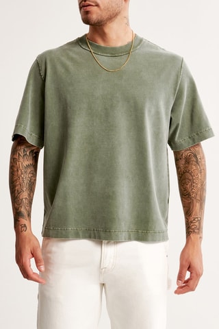 T-shirt oversize - Vert