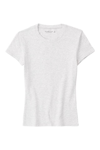 T-shirt slim - Gris chiné