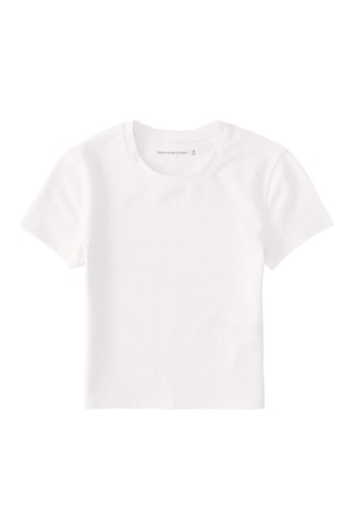 T-shirt cropped - Blanc