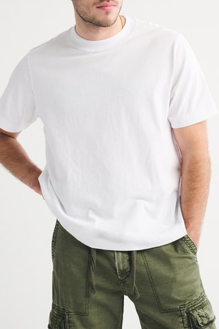 T-shirt oversize - Blanc