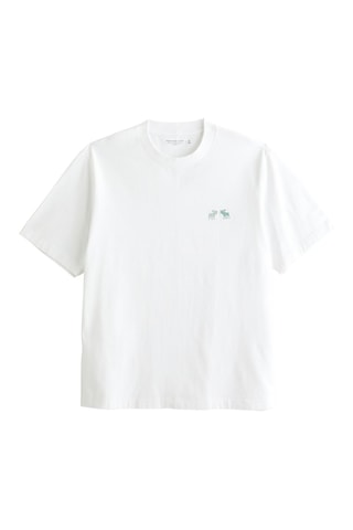 T-shirt oversize - Blanc