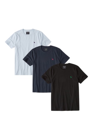 3 t-shirts - Bleu et noir