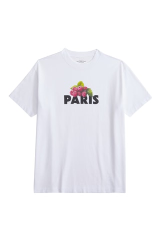 T-shirt oversize - Blanc
