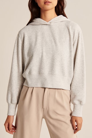 Sweat à capuche - Gris chiné
