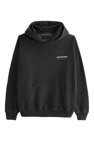 Sweat polaire à capuche - Noir