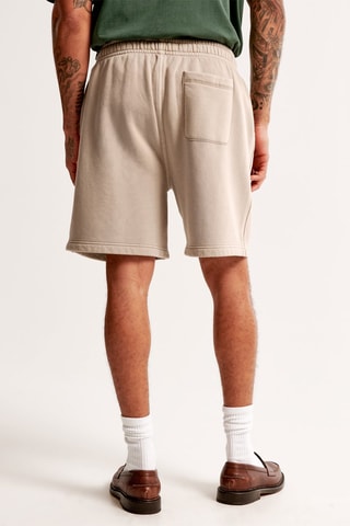Short relaxed polaire - Marron clair