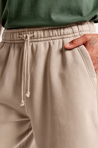 Short relaxed polaire - Marron clair
