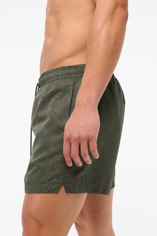 Short de bain - Vert olive