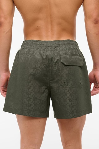 Short de bain - Vert olive