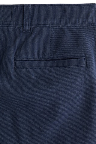 Short en velours - Bleu marine