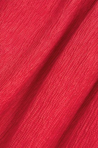 Jupe longue taille haute - Rouge