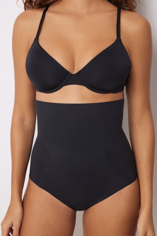 Culotte a vita alta - Nero