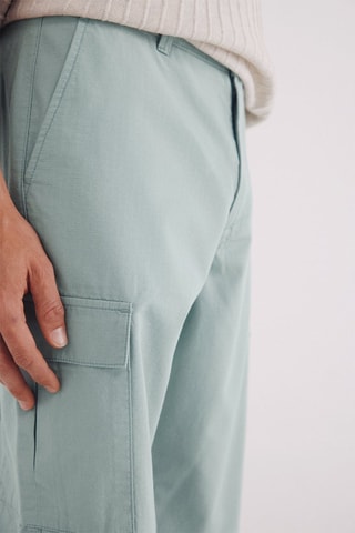 Pantaloni chino - Verde acqua