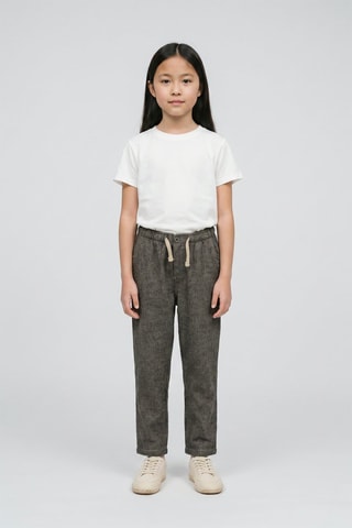 Pantaloni - Grigio scuro melange