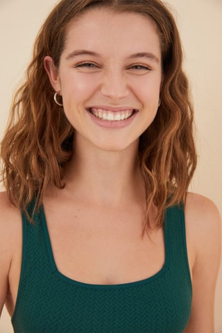 Top - Verde scuro 