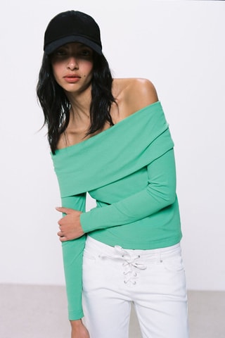Top - Turchese