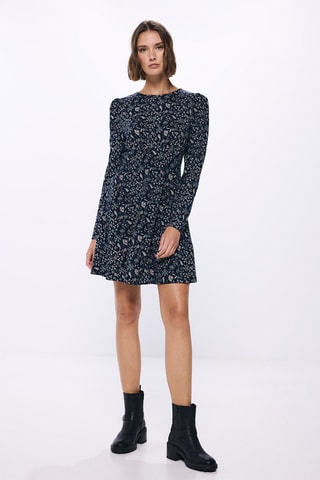 Abito a campana - Navy