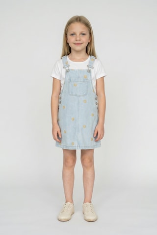 Abito salopette in jeans - Blu