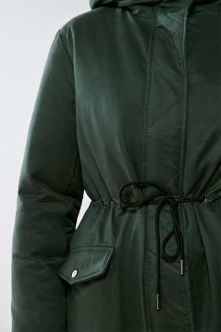 Parka con cappuccio - Verde