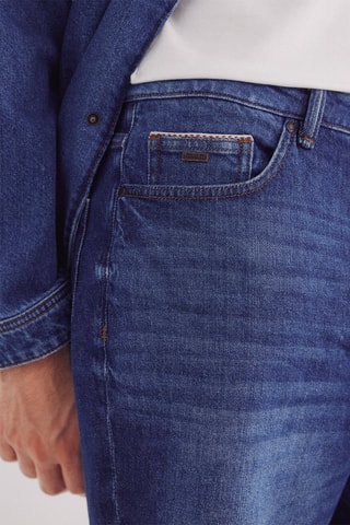 Bermuda in jeans - Cobalto
