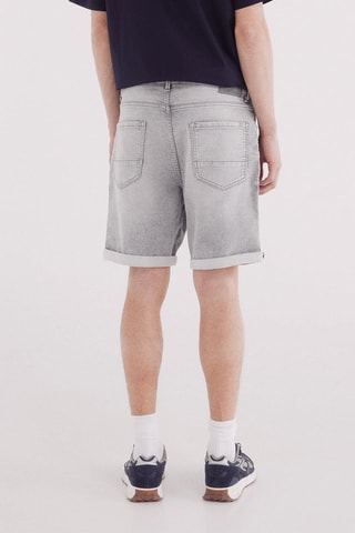 Bermuda in jeans - Grigio chiaro