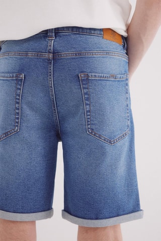 Bermuda in jeans - Azzurro