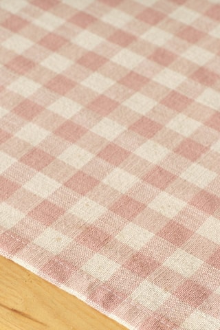 Nappe - Rose et blanc