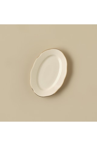 Plat de service en porcelaine - 20 cm