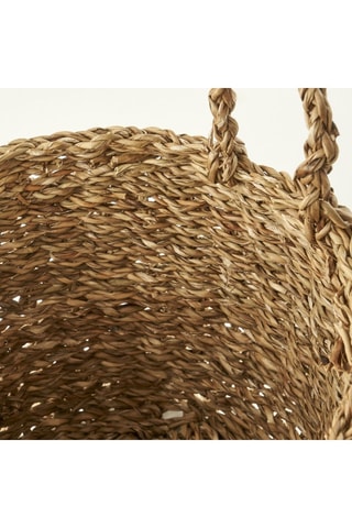 Panier en osier - Marron - 28 x 25 cm