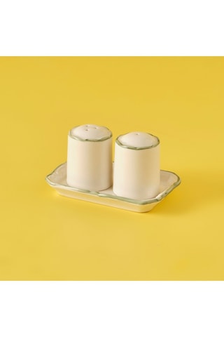 Salière et poivrière en grès