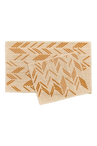 Tapis de bain - Moutarde - 60 x 100 cm
