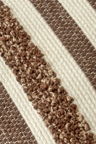 Housse de coussin - Marron - 43 x 43 cm