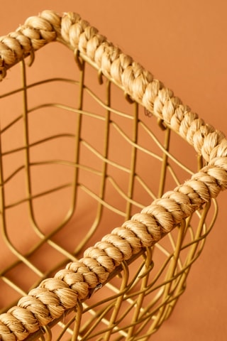 Panier - 14 x 90,5 x 8 cm - Beige
